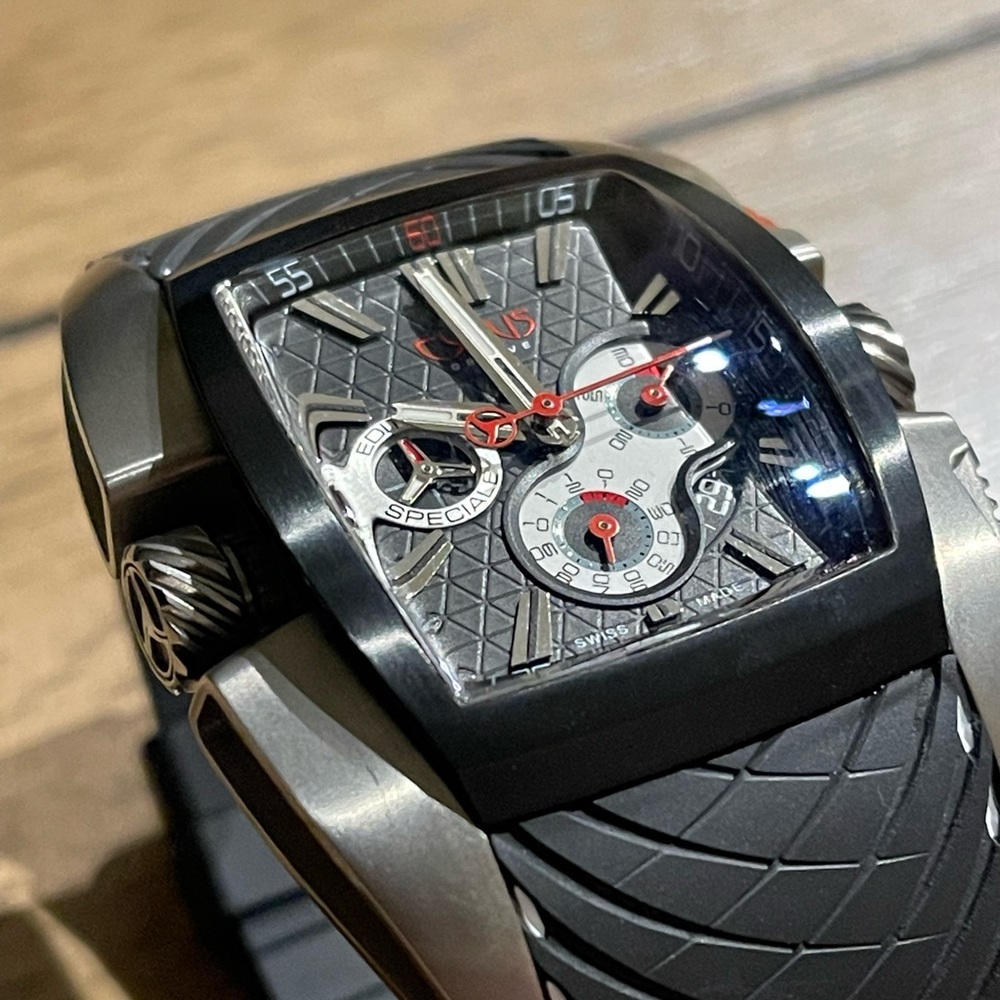 Cyrus Monaco Grand Prix Limited Edition Titanium 44mm 598.121.B Full Set